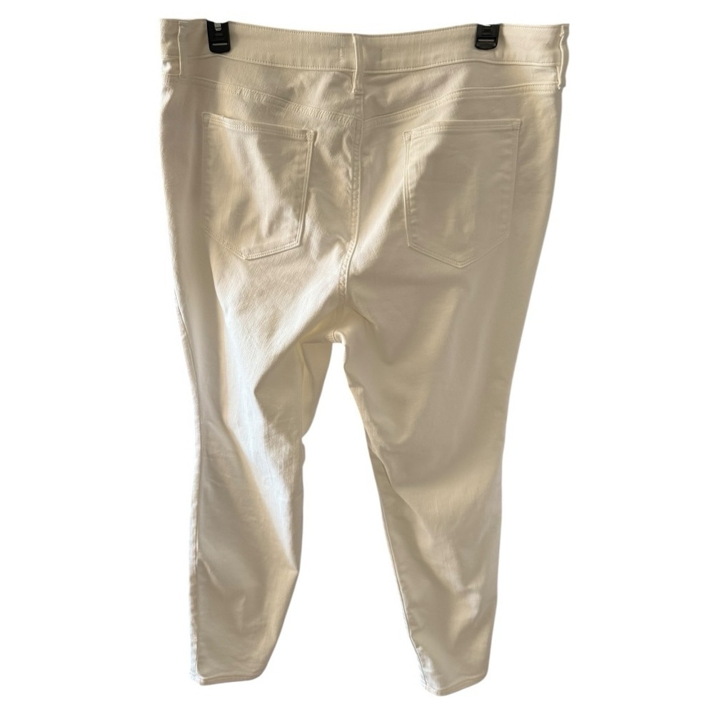 Athleta Sculptek Ultra Skinny Jean in White SIZE 20X‎ - Picture 5 of 10